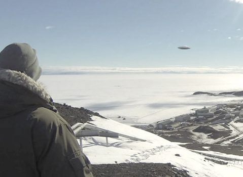 OZN-uri în Antarctica