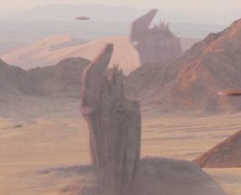 Structuri verticale misterioase imense şi OZN-uri în deşertul nigerian