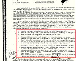 Documente recent desecretizate de FBI arată că am fost vizitaţi de fiinţe venite din alte dimensiuni
