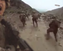 O patrulă americană din Afganistan surprinsă de un OZN straniu