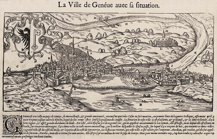 OZN-uri şi ploaie de sânge în Geneva, Elveţia, în 1620